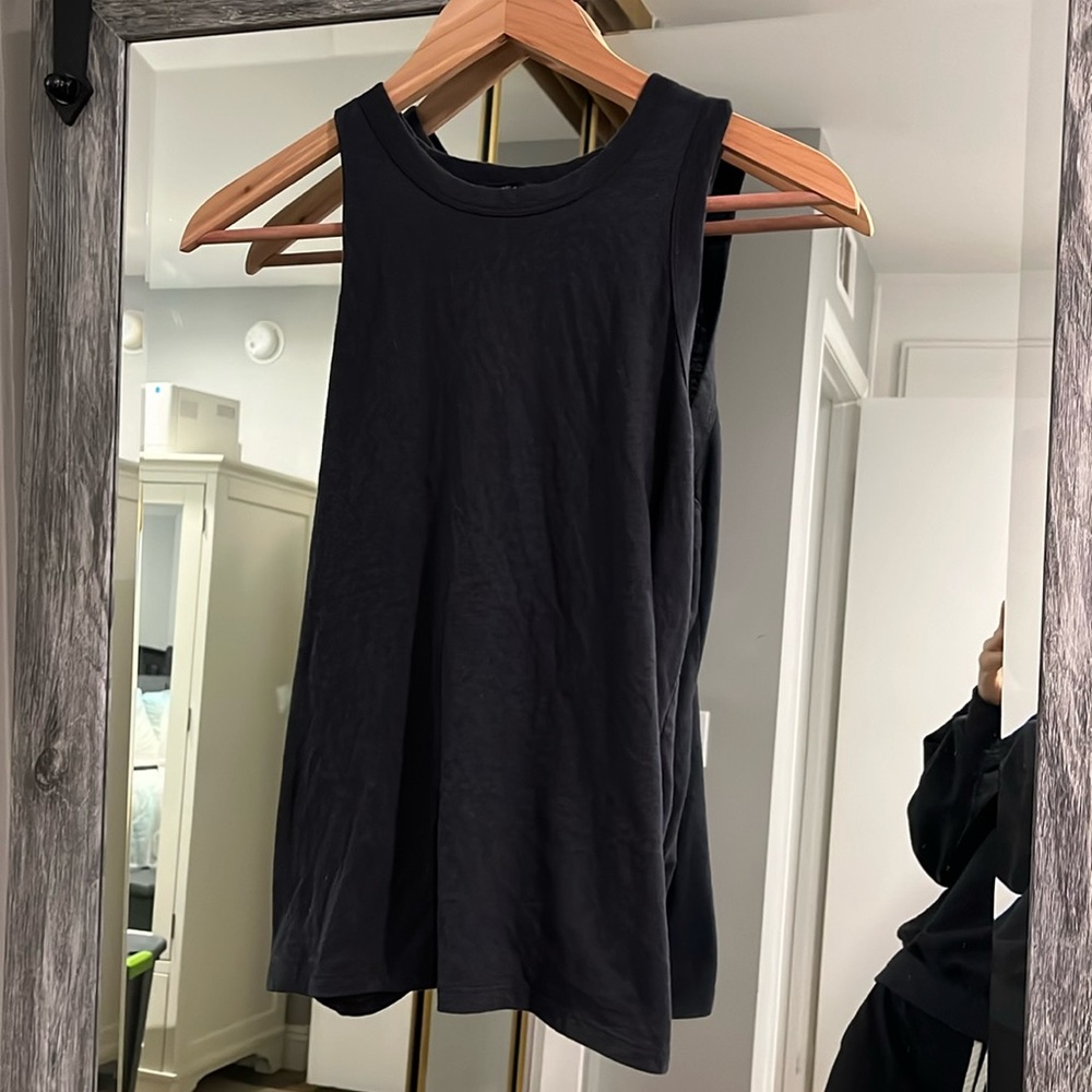 J crew open back tank